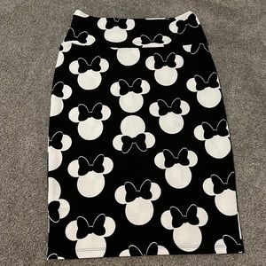 Black and White Disney Skirt